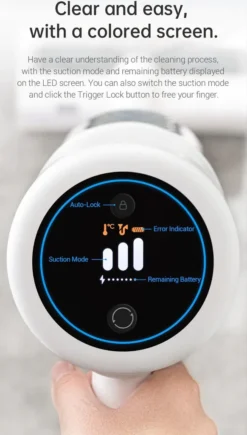 Dreame P10 Kabelloser Handstaubsauger - 22000Pa - 60min Autonomie - 120k RPM -Küchenbedarf Laden 8ea5e842628924e385a758242c3d4b67