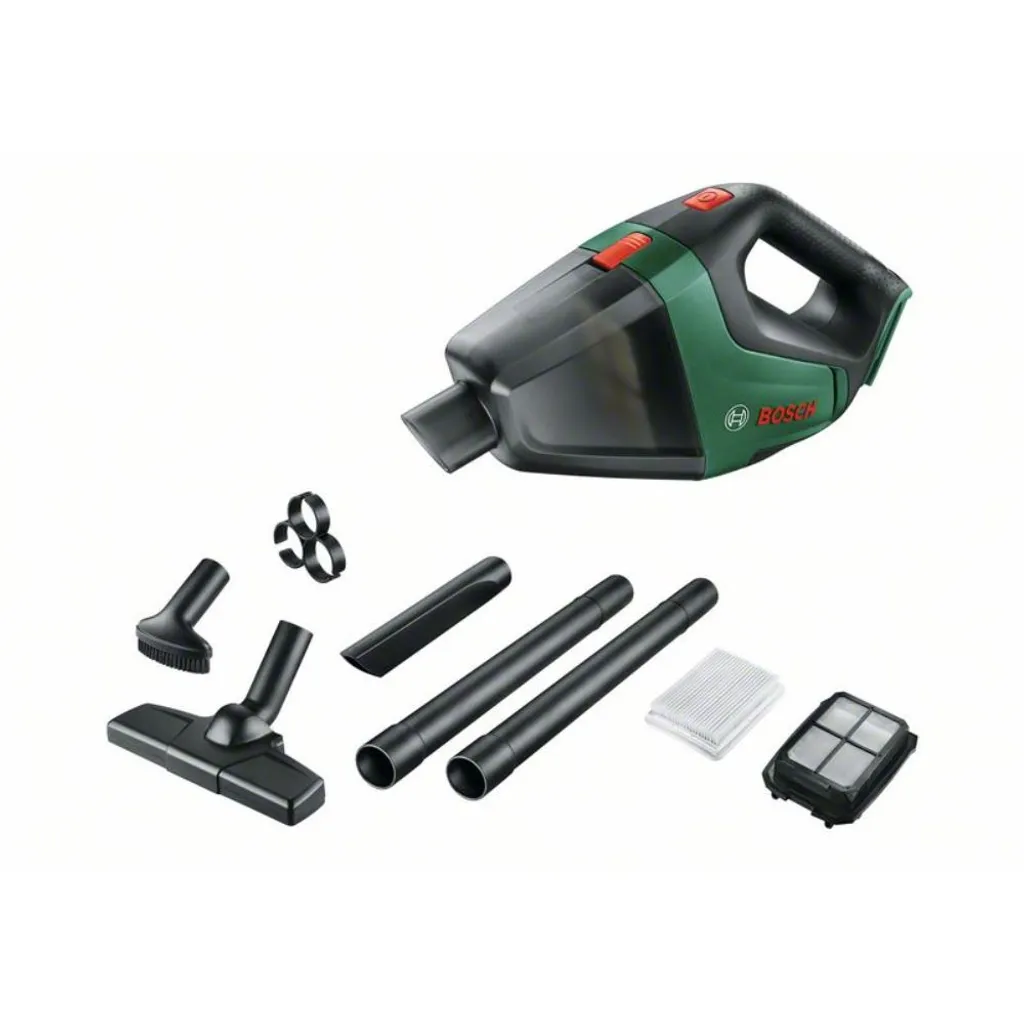 Bosch 18V Akku-Handstaubsauger UniversalVac 18 | Mit Akku (18V 2.5Ah) Und Ladegerät 3 Bosch 18V Akku-Handstaubsauger UniversalVac 18 | Mit Akku (18V 2.5Ah) Und Ladegerät