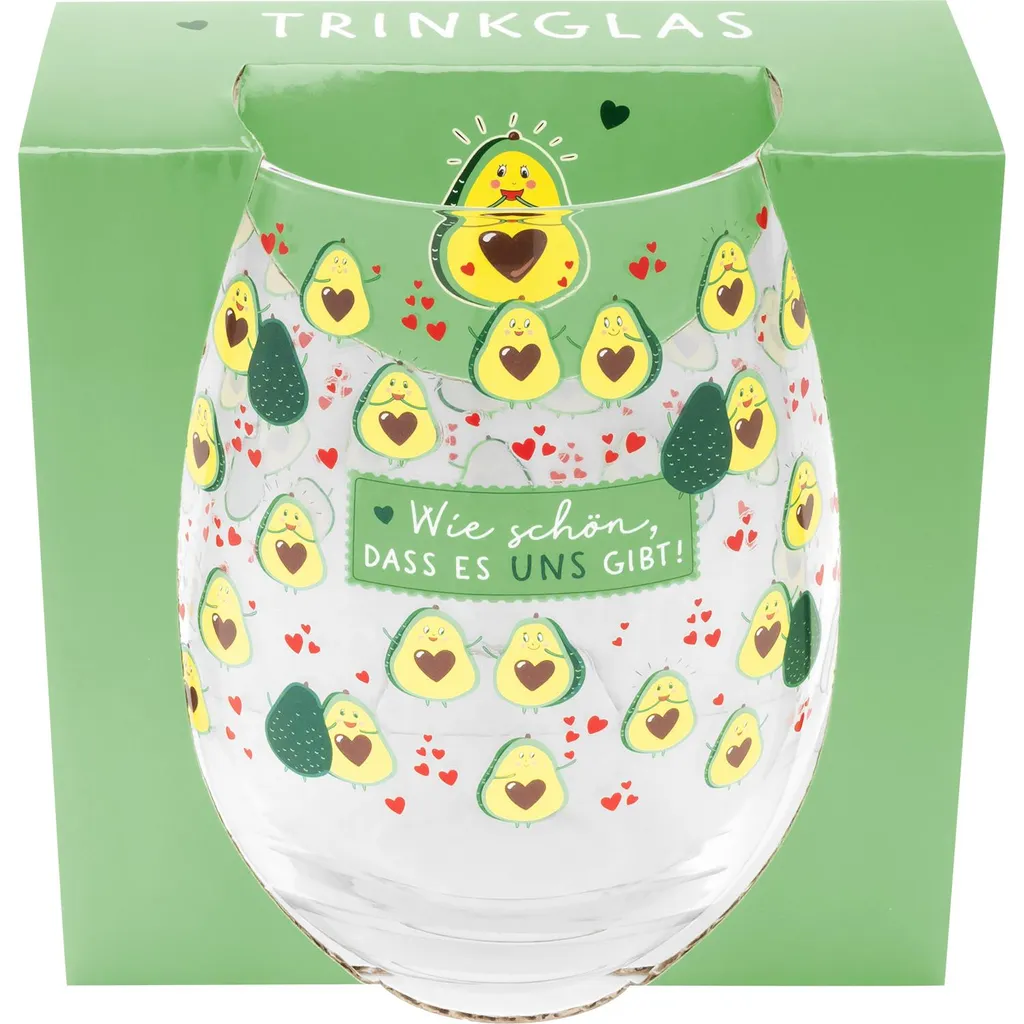 H:)PPY Life 47572 Trinkglas Avocado, 60 Cl, Konisch 4 H:)PPY Life 47572 Trinkglas Avocado, 60 Cl, Konisch – Bild 2