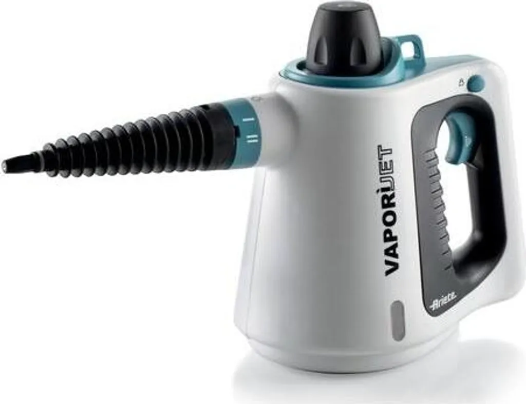 Ariete 4137, Tragbarer Dampfreiniger, 0,25 L, Schwarz, Türkis, Weiß, Tasten, Flexibel, 3 M 3 Ariete 4137, Tragbarer Dampfreiniger, 0,25 L, Schwarz, Türkis, Weiß, Tasten, Flexibel, 3 M