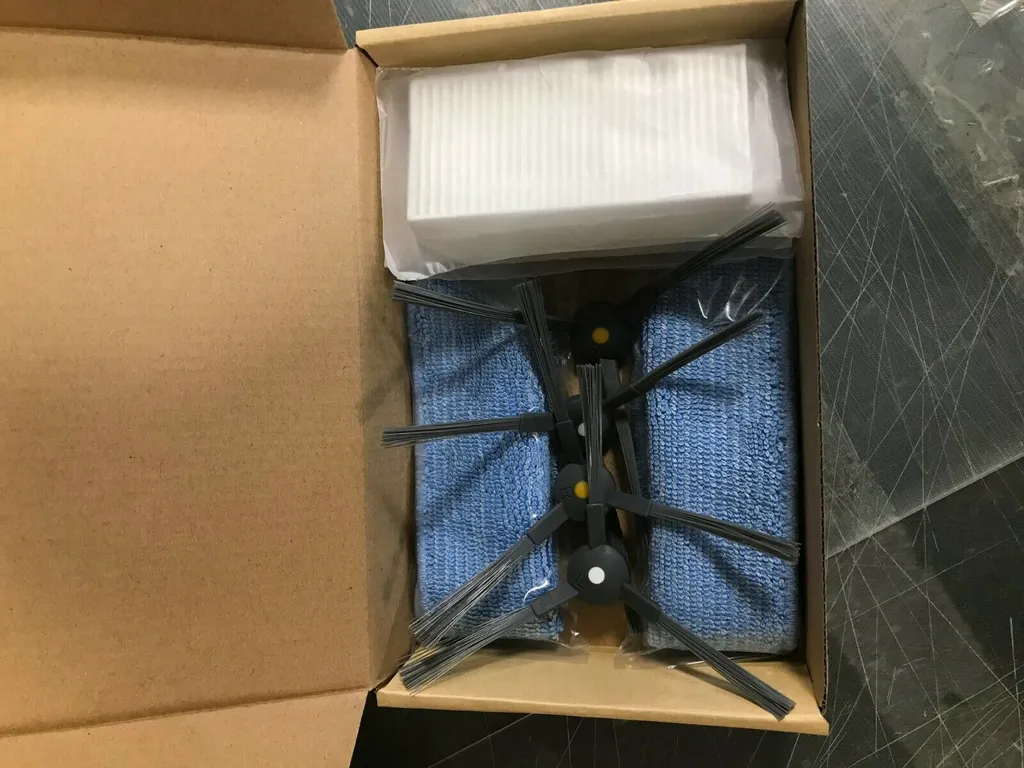 Staubsauger Ersatzteile Seitenbürsten HEPA Filter Wischtuch Für SmartAI S7 Max Tesvor S6 / Turbo 4 Staubsauger Ersatzteile Seitenbürsten HEPA Filter Wischtuch Für SmartAI S7 Max Tesvor S6 / Turbo – Bild 2