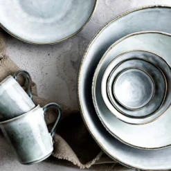 Dutch Rose Giftset 12 Delig Servies Blauw -Küchenbedarf Laden 9306ab7445017979b56bd76924f18e57