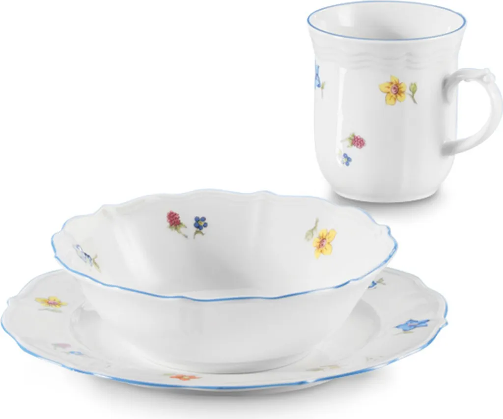 Seltmann Weiden Frühstück-Set Sonate Bunt Landhaus Traditionell 11 Seltmann Weiden Frühstück-Set Sonate Bunt Landhaus Traditionell – Bild 9