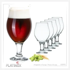 Biertulpen Biergläser Set 6 Teilig 500ml (max. 560ml) Pilsgläser Tulpe -Küchenbedarf Laden 95cd715565ee2156b2f20f12c53b1d12