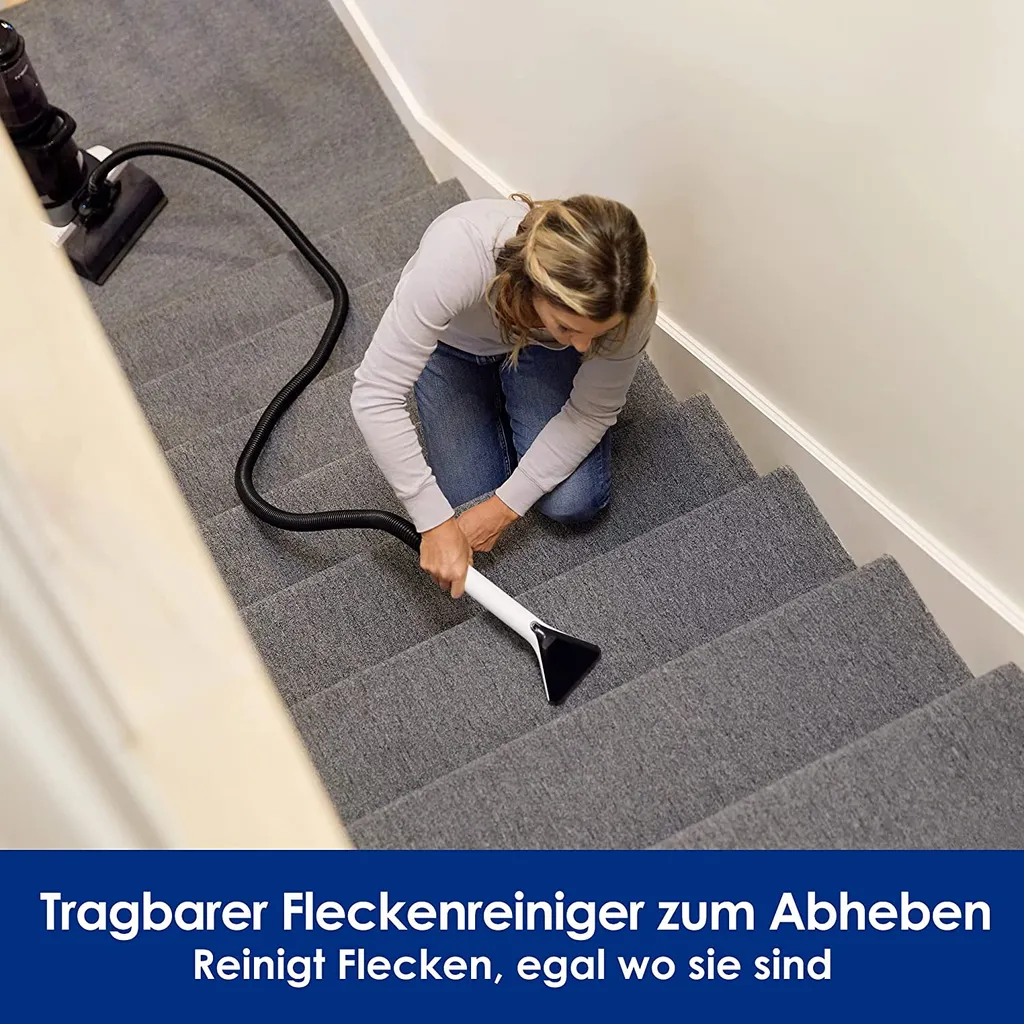 Tineco Carpet ONE Smart Polster- Und Teppichreinigungsgerät Mit Abnehmbarem Flecken-Reinigungsgerät, Schnelle Trocknung, 130AW Saugkraft, Tragbar, LED-Anzeige, 9 Tineco Carpet ONE Smart Polster- Und Teppichreinigungsgerät Mit Abnehmbarem Flecken-Reinigungsgerät, Schnelle Trocknung, 130AW Saugkraft, Tragbar, LED-Anzeige, – Bild 7