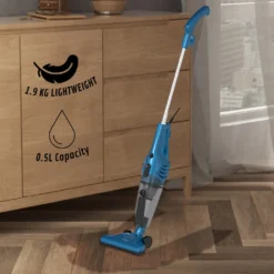 Just Perfecto 2-in-1 Standstaubsauger 600W - Blau - Mit Turbo Funktion - Beutellos - Handstaubsauger, Stielstaubsauger -Küchenbedarf Laden 977e3af83756d404c798961f47208420