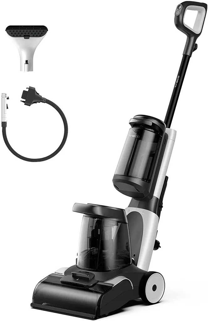 Tineco Carpet ONE Smart Polster- Und Teppichreinigungsgerät Mit Abnehmbarem Flecken-Reinigungsgerät, Schnelle Trocknung, 130AW Saugkraft, Tragbar, LED-Anzeige, 3 Tineco Carpet ONE Smart Polster- Und Teppichreinigungsgerät Mit Abnehmbarem Flecken-Reinigungsgerät, Schnelle Trocknung, 130AW Saugkraft, Tragbar, LED-Anzeige,