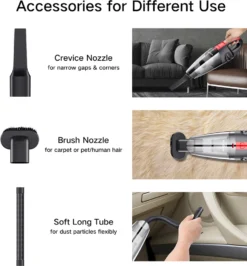 120W Akku Handstaubsauger Von AUDEW In Schwarz/Rot -Küchenbedarf Laden 97b32ba7e9c1baf3812cebbeb6df88f7