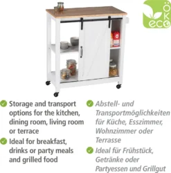 Wenko Küchenwagen Landhaus 16 Wenko Küchenwagen Landhaus -Küchenbedarf Laden 98b3320b833e5221bf7605490be2cc42