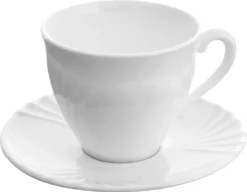 Kaffeeservice Tee-Set Kaffee-Set Tasse Untertasse CADIX 220ml LUMINARC 12-tlg. -Küchenbedarf Laden 9ae062ca8699603e0ccbc86255048ea4
