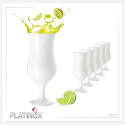 Weiße Cocktailgläser 400ml (max. 470ml) Longdrinkgläser Set 6 Stück Bargläser -Küchenbedarf Laden 9b5d7aa0bc5bb6f82cb93c8ec6c98515