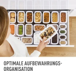 Emsa Trockenvorratsdose OPTIMA 5er Set (0,45/2x1/1,6/2,2L) -Küchenbedarf Laden 9b730cca8e99d46af19f1baa3c3dbfa1