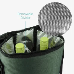 Navaris Kühltasche Für 2x Weinflasche - Kühler Tasche Für 2 Flaschen Wein Prosecco Oder 4 Bierdosen - Flaschentasche Mit Tragegurt In Grau 8 Navaris Kühltasche Für 2x Weinflasche - Kühler Tasche Für 2 Flaschen Wein Prosecco Oder 4 Bierdosen - Flaschentasche Mit Tragegurt In Grau -Küchenbedarf Laden 9c475759b59c38e7af242bca50061899