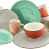 CreaTable 22853 Kombiservice Bella Casa Fashion Für 4 Personen, Steingut, Mehrfarbig (1 Set, 16-teilig) 1 CreaTable 22853 Kombiservice Bella Casa Fashion Für 4 Personen, Steingut, Mehrfarbig (1 Set, 16-teilig) -Küchenbedarf Laden 9d7297179c6df0ad85c904c8dd333430