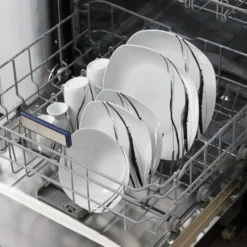 VEWEET Tafelservice 'Teresa' Aus Porzellan 20 Teilig, Geschirrset Beinhatlet Eierbecher, Kaffeetassen, Müslischalen, Dessertteller Und Flachteller, Geschirrservice Für 4 Personen -Küchenbedarf Laden 9dea522d38977a4e6e6e04d24a8a609e