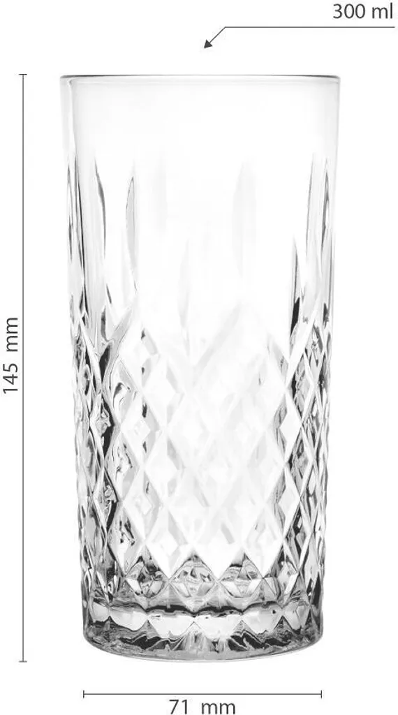 Konzept 11 Trinkgläser Set 12er 300 Ml Wassergläser Glas Transparent Spülmaschinengeeignet 4 Konzept 11 Trinkgläser Set 12er 300 Ml Wassergläser Glas Transparent Spülmaschinengeeignet – Bild 2