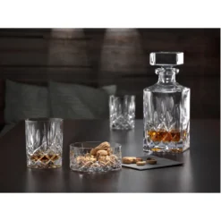 Nachtmann 0091899-0 Noblesse Whisky-Set, 1 X Karaffe/Dekanter + 2 X Whisky-Becher, Klar (1 Set) -Küchenbedarf Laden 9edc70f7a03757d474eb291a365fd568