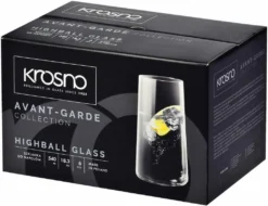 KROSNO Avant-Garde Longdrinkgläser, Set Von 6, 540 Ml 25 KROSNO Avant-Garde Longdrinkgläser, Set Von 6, 540 Ml -Küchenbedarf Laden 9fe6a03227f2a488a2139a851b8a26f3