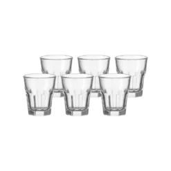 Leonardo Rock Stamper, Schnapsglas, Pinnchen, Shotglas, Glas, 40 Ml, 6er Set, 12994 -Küchenbedarf Laden 9ff5c7614fffd872b8d406ef7344b38d