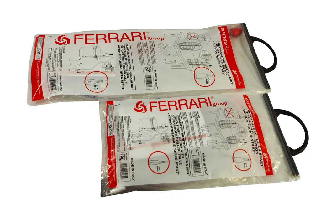 'Ferrari' Schlauchfüllanlage - 65 Cm - Schnell-Start Weinheber Mit Zubehör 9 'Ferrari' Schlauchfüllanlage - 65 Cm - Schnell-Start Weinheber Mit Zubehör – Bild 7