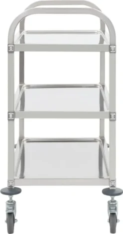 VidaXL 3-Stufiger Servierwagen 95x45x83,5 Cm Edelstahl 10 VidaXL 3-Stufiger Servierwagen 95x45x83,5 Cm Edelstahl -Küchenbedarf Laden a1102a29aae470895877ee505fd1593b