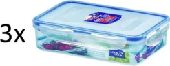 Lock & Lock 3er Set Multifunktionsbox 800ml, Frischhaltedose Mit Ablaufgitter HPL816T X 3 -Küchenbedarf Laden a17d74d41a94f937f3f710ba182ecdea