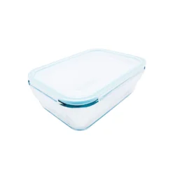 Steuber Cloc Frischhaltedose Aus Glas, 1860 Ml, Rechteckig, Glas Bis 400°C