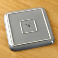 LOVECASA Tafelservice, 4-tlg Set Quadratische Speiseteller Aus Steingut, Flachteller, Frühstücksteller Für 4 Personen, Grau 14 LOVECASA Tafelservice, 4-tlg Set Quadratische Speiseteller Aus Steingut, Flachteller, Frühstücksteller Für 4 Personen, Grau -Küchenbedarf Laden a509d5a5d812b3a823fb722e10ae373b