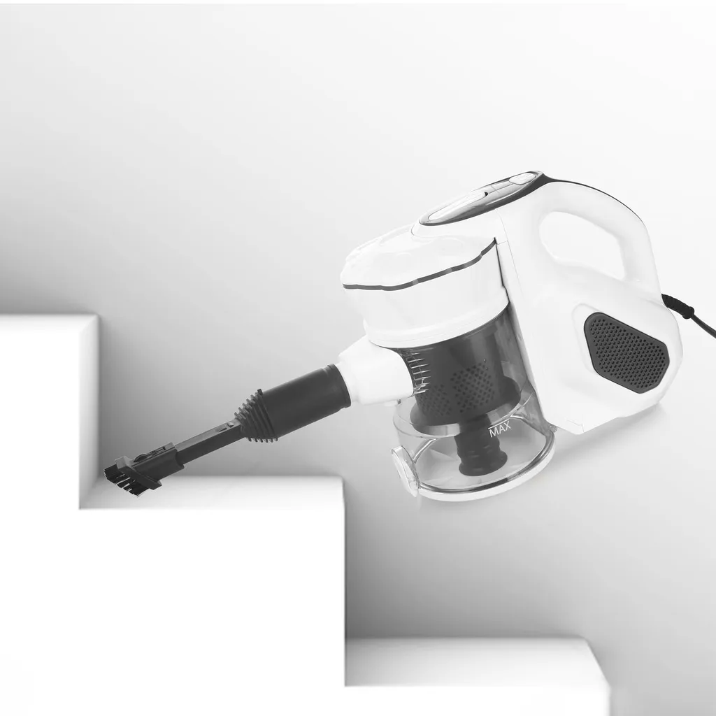 Emerio Zyklon-Handstaubsauger Weiß 5 Emerio Zyklon-Handstaubsauger Weiß – Bild 3