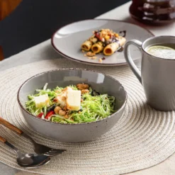 Vancasso Navia Jardin 16 Teilig Tafeiservice Set, Geschirrset Aus Steingut, Vintage Aussehen, Natur Design -Küchenbedarf Laden a7267af98873754168e45be66fd8c308