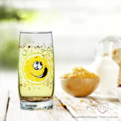 Trinkgläser Mit Lustigen Fruchtgesichtern 350ml (max. 400ml) Set 6 Teilig Aus Glas Bunt -Küchenbedarf Laden aa4ec4367c578d656cf4d26b72df0f76