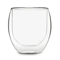 DUOS 4X 410ml Jumbo Doppelwandige Thermo-Gläser + 4X Edelstahl-LÖFFEL, Für Latte Macchiato, Cocktails, Vorspeisen By Feelino -Küchenbedarf Laden aad9b1338993117bf501e9fb91edf67e