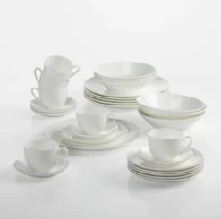 Maxwell & Williams Cashmere Resort Kaffee- Und Tafelset, Coupe, Geschenkbox, Bone China Porzellan, 30-tlg., BC1960 -Küchenbedarf Laden abe23a44847da4aaa2fa5614571f9fae