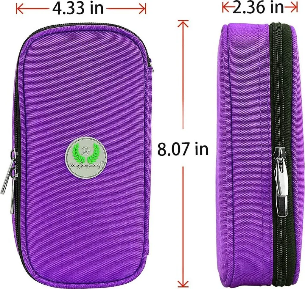 Insulin Kühltasche Reise Tasche - Medikamente Diabetiker Isoliert Tragbaren Kühler Tasche Für Insulin Pen Und Diabetes Kühltasche (Lila) 4 Insulin Kühltasche Reise Tasche - Medikamente Diabetiker Isoliert Tragbaren Kühler Tasche Für Insulin Pen Und Diabetes Kühltasche (Lila) – Bild 2