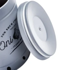 Zeller Present Vorratsdose Zwiebel Metall Ø 13,7 Cm H 18,4 Cm, Grau -Küchenbedarf Laden ad3360e8e94ca130069e33e9e4431274