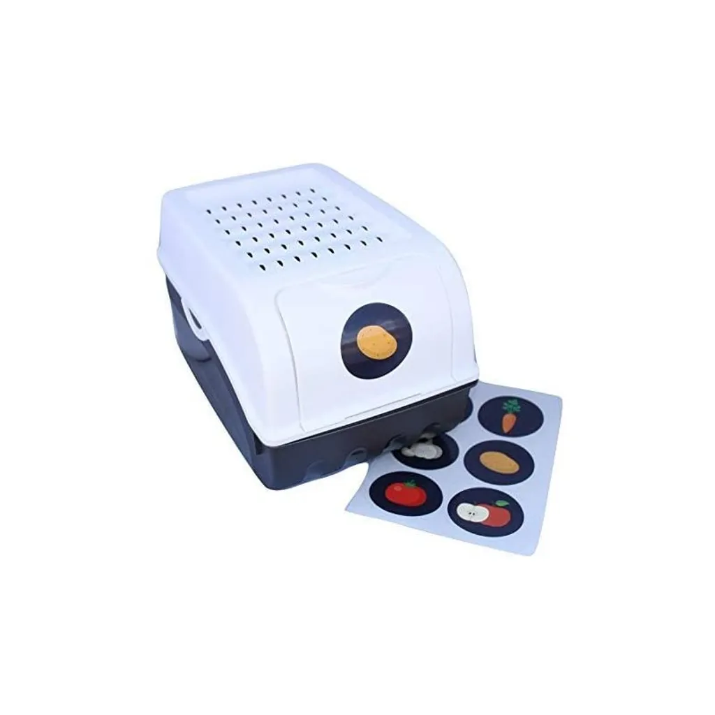 Vorratsdose Für Kartoffeln, Gemüse, Obst, Zwiebeln, Aufbewahrungsbox, Kunststoff, Weiße Kartoffelbox Für Ca. 4 Kg Kartoffeln + 6 Aufkleber Mit Gemüsesorten 3 Vorratsdose Für Kartoffeln, Gemüse, Obst, Zwiebeln, Aufbewahrungsbox, Kunststoff, Weiße Kartoffelbox Für Ca. 4 Kg Kartoffeln + 6 Aufkleber Mit Gemüsesorten