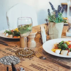 Itenga 40x Bierdeckel Rund Tiermuster Zebra Und Leopard -Küchenbedarf Laden b056289f7017296adcde24379c8fc344