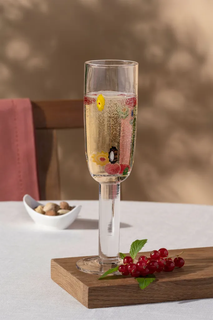 Leonardo Sektglas FIORI Mehrfarbig 4 Leonardo Sektglas FIORI Mehrfarbig – Bild 2