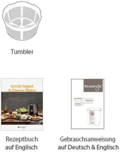 Kuvings JOGHURT & KÄSE MAKER -Küchenbedarf Laden b1915a4d8487227b4b0596f800674156