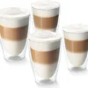 Tchibo 4er Latte Macchiato Gläser, Doppelwandig, Modernes Design, Heiß Und Kalt 1 Tchibo 4er Latte Macchiato Gläser, Doppelwandig, Modernes Design, Heiß Und Kalt -Küchenbedarf Laden b22deffd9ffbeb0b2c2be408cfcb7a45