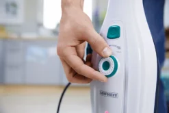 Leifheit Dampfreiniger CleanTenso Inkl. 2er Set Ersatz-Wischbezüge -Küchenbedarf Laden b2ab0ec17f164a6f817ac699f33c1288