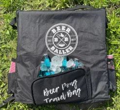 BeerBaller® Travel Bag - Beer Pong Tisch Tragetasche Inkl. Kühl- Und Becherfach -Küchenbedarf Laden b41e7ec359aac9aba446bb0f4cbe7566