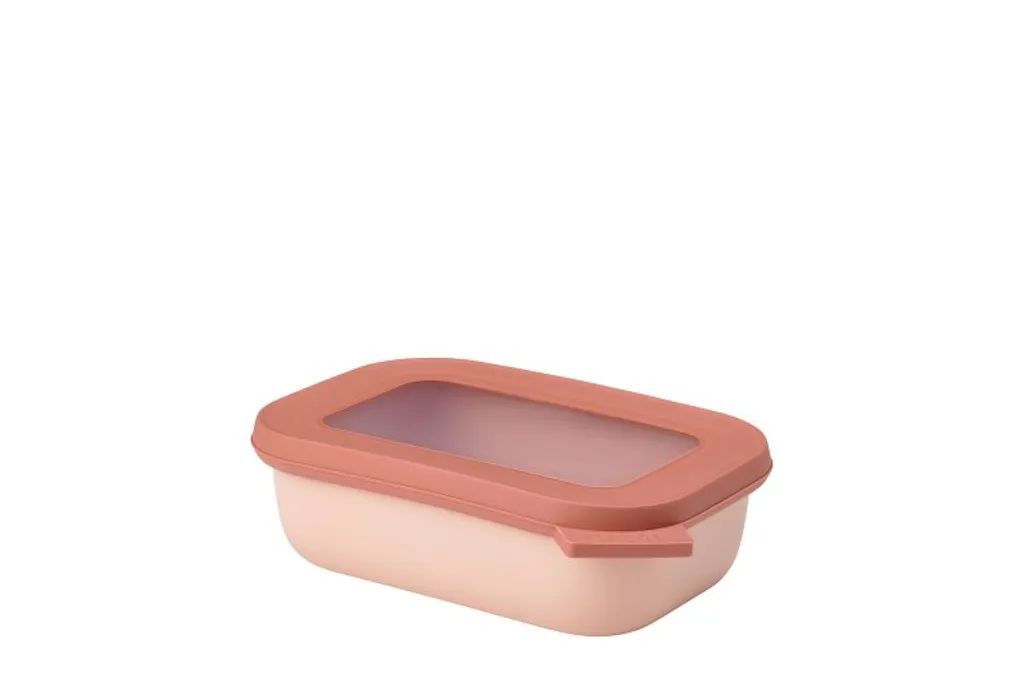 Mepal - Cirqula Vorratsdose Multi Schüssel & Schalen Rechteckig - Aufbewahrungsbox & Frischhaltedosen Mit Deckel - 500 Ml - Nordic Blush 3 Mepal - Cirqula Vorratsdose Multi Schüssel & Schalen Rechteckig - Aufbewahrungsbox & Frischhaltedosen Mit Deckel - 500 Ml - Nordic Blush