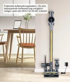 Genius INVICTUS X8 Akkustaubsauger | Set 12-tlg. -Küchenbedarf Laden b5dc53a4409ae6ab58fec7781449a7e2