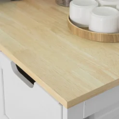 SoBuy FKW79-W Küchenwagen Servierwagen Beistellwagen Rollwagen Mit 3 Schubladen Und 3 Ablagen Weiß BHT Ca.: 68x85x38cm 15 SoBuy FKW79-W Küchenwagen Servierwagen Beistellwagen Rollwagen Mit 3 Schubladen Und 3 Ablagen Weiß BHT Ca.: 68x85x38cm -Küchenbedarf Laden b6a7bd2ced7dd107addc2d695fff8c6c