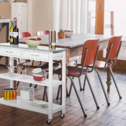 Relaxdays Küchenwagen Weiß -Küchenbedarf Laden b702d3bae1c93c785cf489c33a63e71d