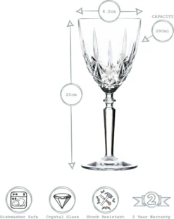 RCR Kristall Orchestra Cut Glas Weingläser Und Champagnerflöten - 290ml, 200ml - 12er Set -Küchenbedarf Laden b883590acb5e4ae6681aeba86e296faf
