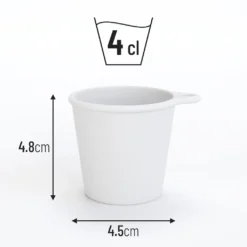 SoPro 12x Schnapsbecher Plastik 4 Cl Wiederverwendbar - Shotgläser 40 Milliliter Weiß - Mehrweg Schnapsglas Zum Umhängen 10 SoPro 12x Schnapsbecher Plastik 4 Cl Wiederverwendbar - Shotgläser 40 Milliliter Weiß - Mehrweg Schnapsglas Zum Umhängen -Küchenbedarf Laden b8e1a0a76afd428ed560c20b29d829b0