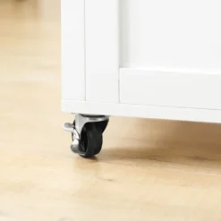 SoBuy FKW102-WN Küchenwagen Mit Arbeitsplatte Servierwagen Beistellwagen Rollwagen Getränkewagen Fürs Büro BHT Ca.: 68x90x46cm -Küchenbedarf Laden b8e42fe17d40581cc17fc987e633aab5