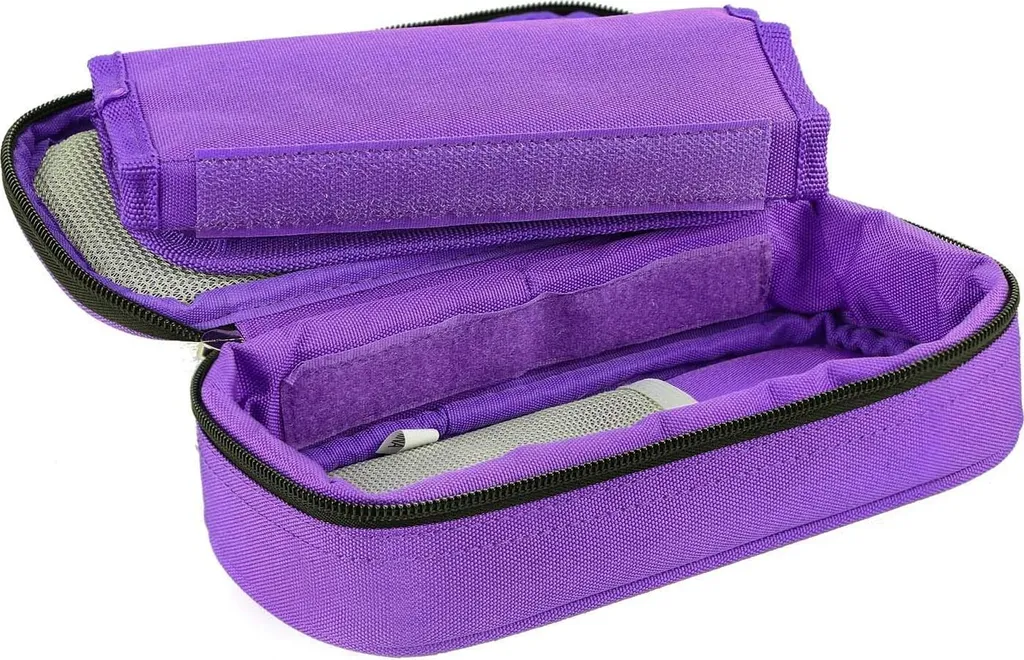 Insulin Kühltasche Reise Tasche - Medikamente Diabetiker Isoliert Tragbaren Kühler Tasche Für Insulin Pen Und Diabetes Kühltasche (Lila) 5 Insulin Kühltasche Reise Tasche - Medikamente Diabetiker Isoliert Tragbaren Kühler Tasche Für Insulin Pen Und Diabetes Kühltasche (Lila) – Bild 3
